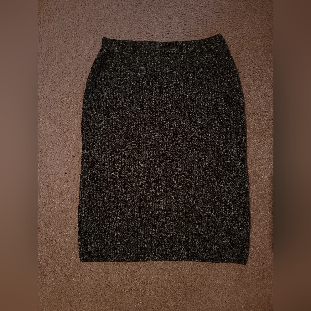 Dark gray skirt, very soft, size L